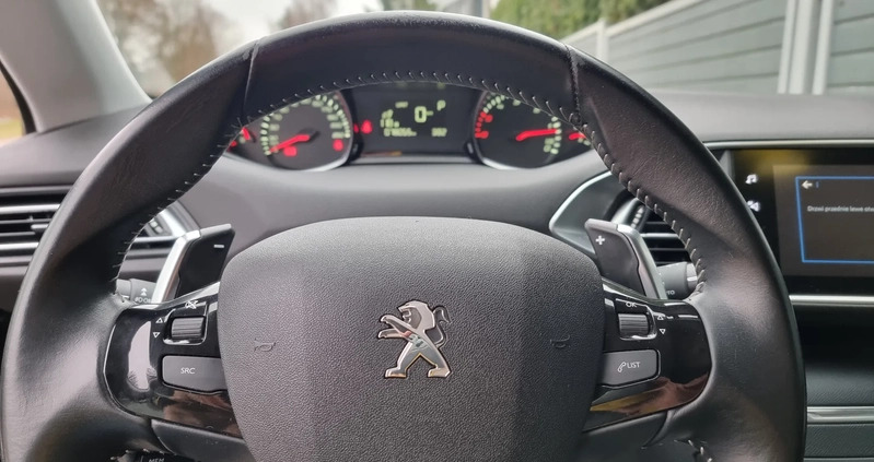 Peugeot 308 cena 58999 przebieg: 78000, rok produkcji 2019 z Polkowice małe 497